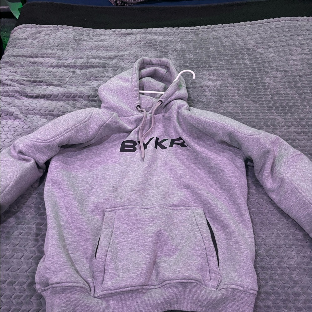 BYKR Gray Hoodie